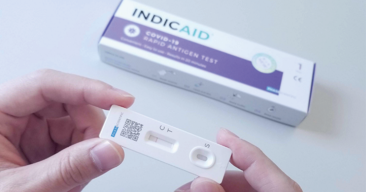 Singapore Grants Approval For Indicaid Covid Rapid Antigen Test As